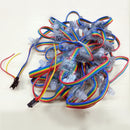 Odseven WS2801 Diffused Flat LED Digital Pixels Modules 12MM 5V RGB Lights