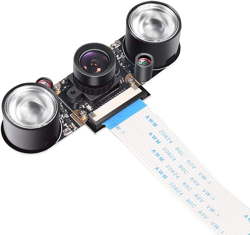 Raspberry Pi 4B Camera Module Night Vision Camera Fisheye 100 FOV