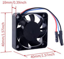 Speed Control Fan DC 5V 4010/3007 3 Pin PWM Quiet Fan for Raspberry Pi