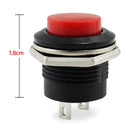 Odseven Wholesale 16mm Panel Mount Momentary Pushbutton - Red 10pcs