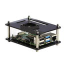 Double-layer Acrylic Case for Raspberry Pi 4 Model B Odseven