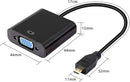 Micro HDMI to VGA Audio Adapter Converter