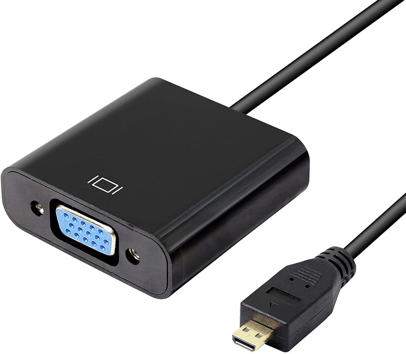 Micro HDMI to VGA Audio Adapter Converter