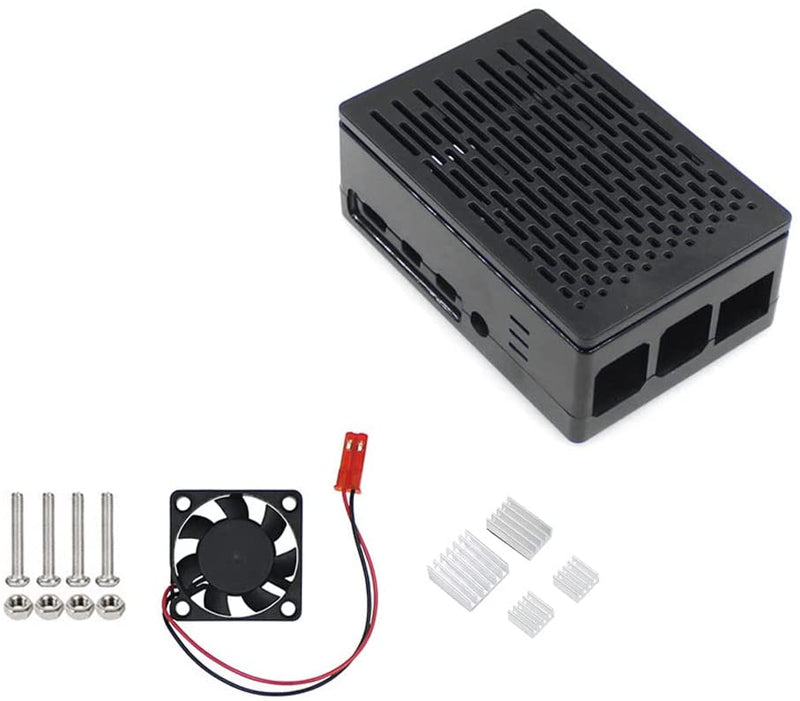 ABS Case with Cooling Fan for Raspberry Pi 4