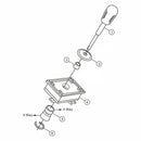 Arcade Competition 2Pin Joystick Black Switchable from 8 Ways Operation