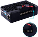 Aluminium Alloy Cooling Case for RPi 4B with Dual Fan