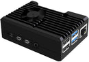Aluminium Alloy Cooling Case for RPi 4B with Cooling Fan