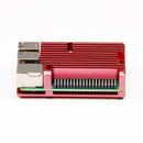 ODSEVEN Armor Aluminum Cooling Case for Raspberry Pi 4B Red