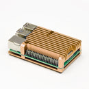ODSEVEN Armor Aluminum Cooling Case for Raspberry Pi 4B Gold