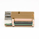 ODSEVEN Armor Aluminum Cooling Case for Raspberry Pi 4B Gold