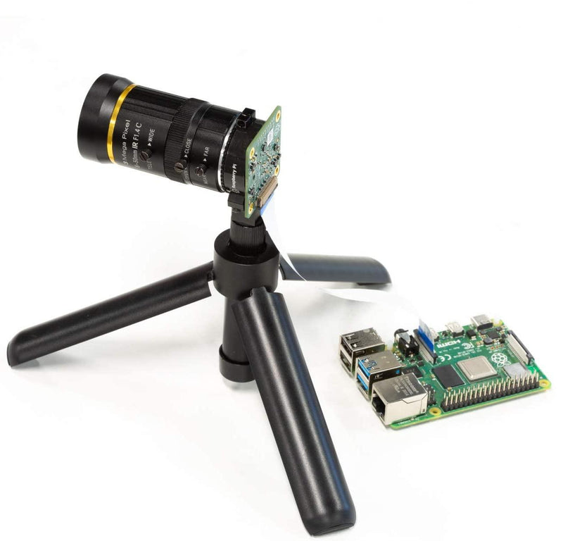 Odseven 8-50mm C-Mount Zoom Lens for IMX477 Raspberry Pi HQ Camera