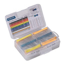 18 Values 1/4W 1% Resistor Kit Assortment 0 Ohm-1M Ohm (Pack of 575)