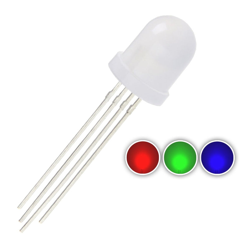 Odseven NeoPixel Diffused 8mm Through-Hole LED - 5 Pack Wholesale