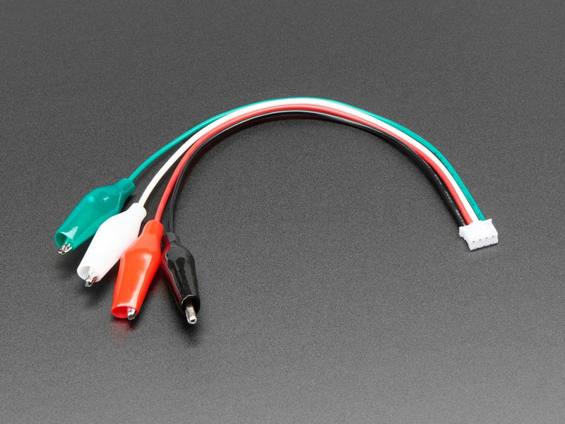 Odseven JST PH 4-pin Plug to Color Coded Alligator Clips Cable