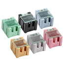Odseven Tiny Modular Snap Boxes - SMD Component Storage - 10 Pack - White