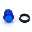 Odseven Arcade Button with LED - 30mm Translucent Blue Wholesale