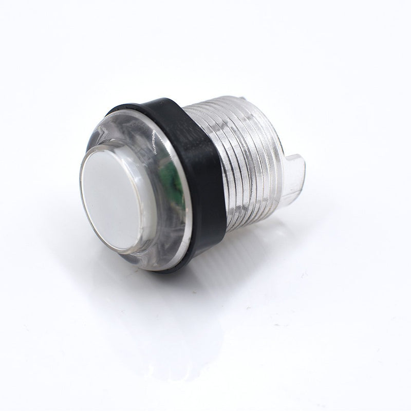 Odseven Arcade Button with LED - 30mm Translucent Clear Wholesale