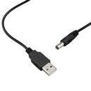 Odseven USB to 2.1mm Male Barrel Jack Cable - 22AWG & 1 meter Wholesale
