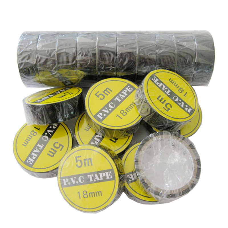 Width 18mm Length 5M Insulation Tape Heat Resistant High Temperature Adhesive PVC Wholesale