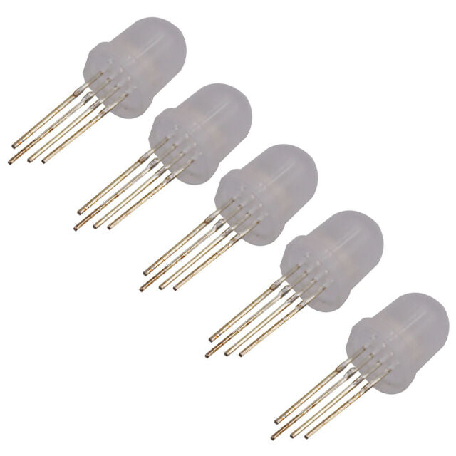 Odseven NeoPixel Diffused 8mm Through-Hole LED - 5 Pack Wholesale