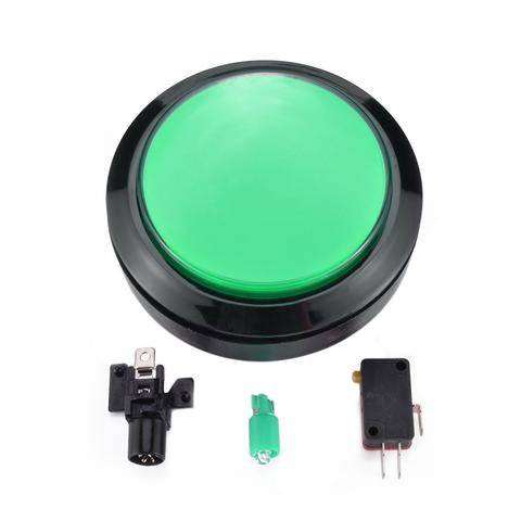 Odseven Massive Arcade Button with LED - 100mm Green Wholesale