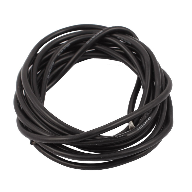 Odseven Silicone Cover Stranded-Core Wire - 2m 26AWG Black Wholesale