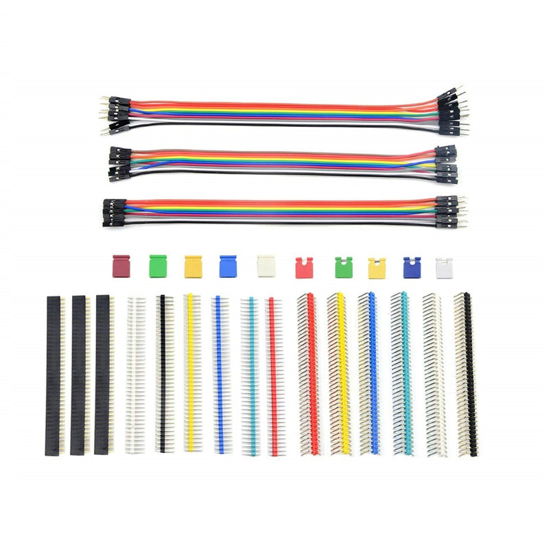 2.54mm Circuit Board 40 Pin Multicolored Jumper Wire Assortment Kit